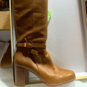Michael Kors Leather Boots-Arley-Womens Size 9M